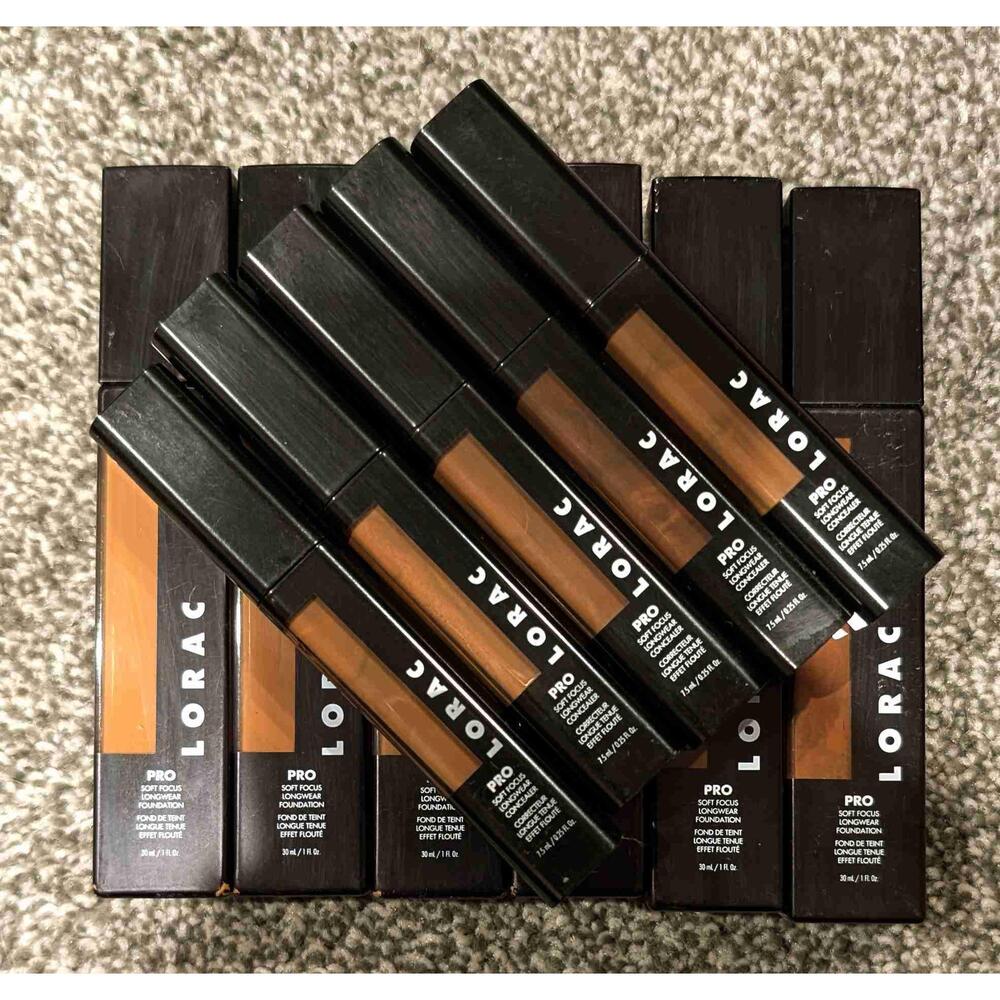 Lorac foundation and concealer bundle brand. Six foundations,and five concealers